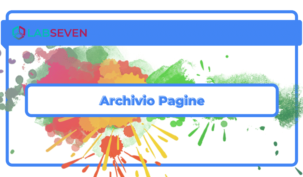 Archivio Pagine