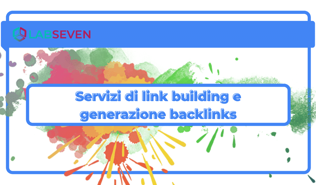 Servizi di link building e generazione backlinks